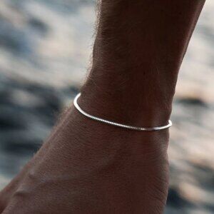 Vacier Octagon Bracelet In Sterling Silver - Manufacture Defect